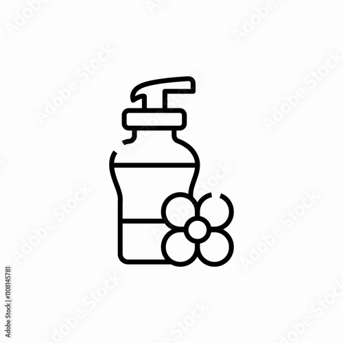 spa lotion icon sign vector