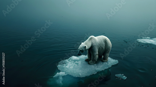 Grieving the melting Arctic: A poignant portrayal of climate change photo