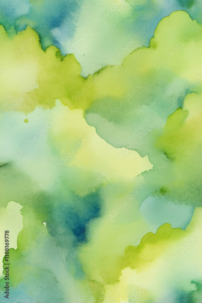 Fototapeta premium abstract watercolor background with clouds
