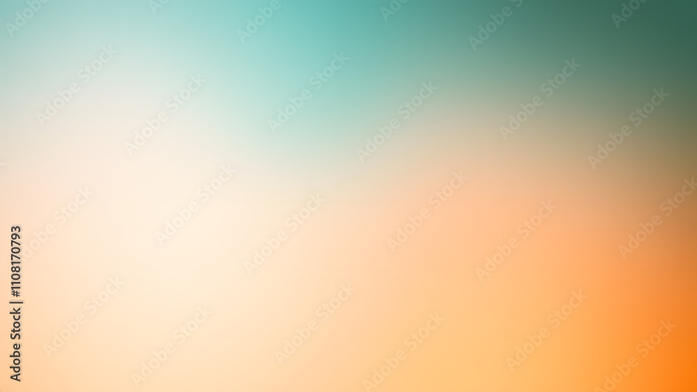 A frosted glass effect with a soft blur, placed on a background gradient transitioning from teal to orange A frosted glass effect with a soft blur, placed on a background gradient transitioning from teal to orange