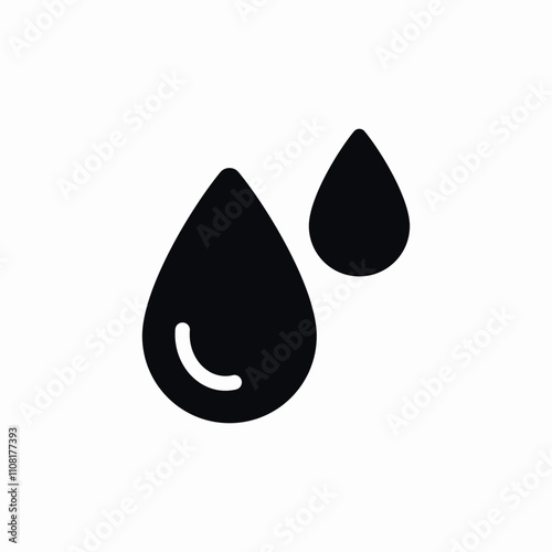 humidity wet icon sign vector