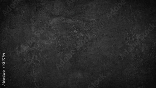 Wallpaper Mural A black wall with a white paint. The wall is very plain and has no decorations. The wall is made of concrete. black texture background for template, page or web banner Torontodigital.ca
