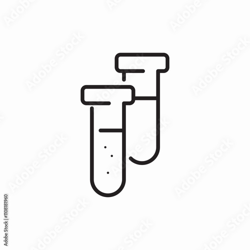 blood test icon sign vector