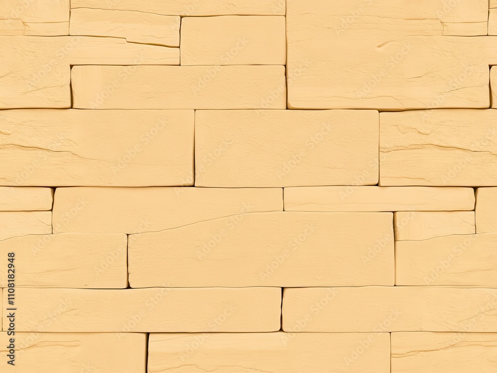 Obraz premium Rock abstract warm beige wall background with textured surface, stone, warm beige, minimalistic