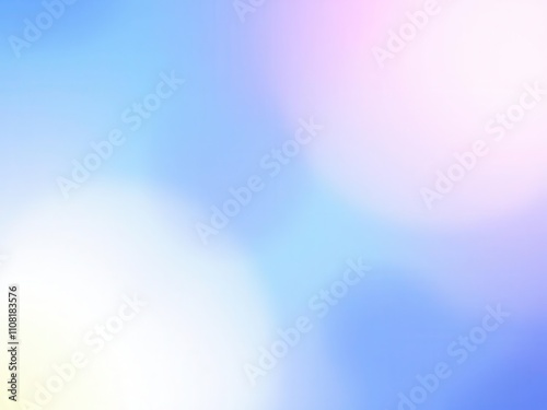 Soft pastel colors meld together in a fuzzy gradient of pink, blue, and yellow, creating a dreamy background perfect for a variety of design projects, fuzzy, background, design photo