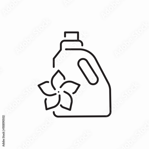 detergent laundry icon sign vector