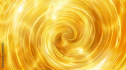 Golden Yellow Circle Background: Background with a golden yellow circular design.