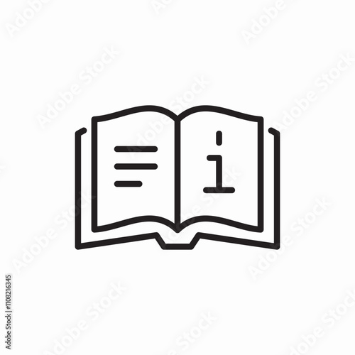 nook information icon sign vector
