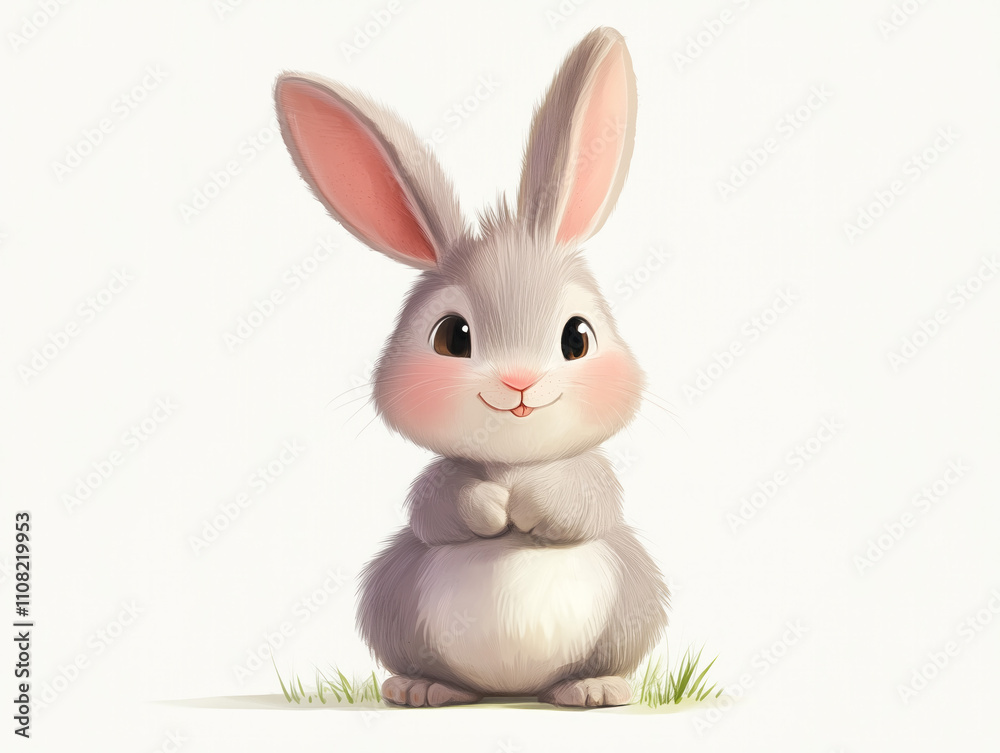 Obraz premium easter bunny with egg