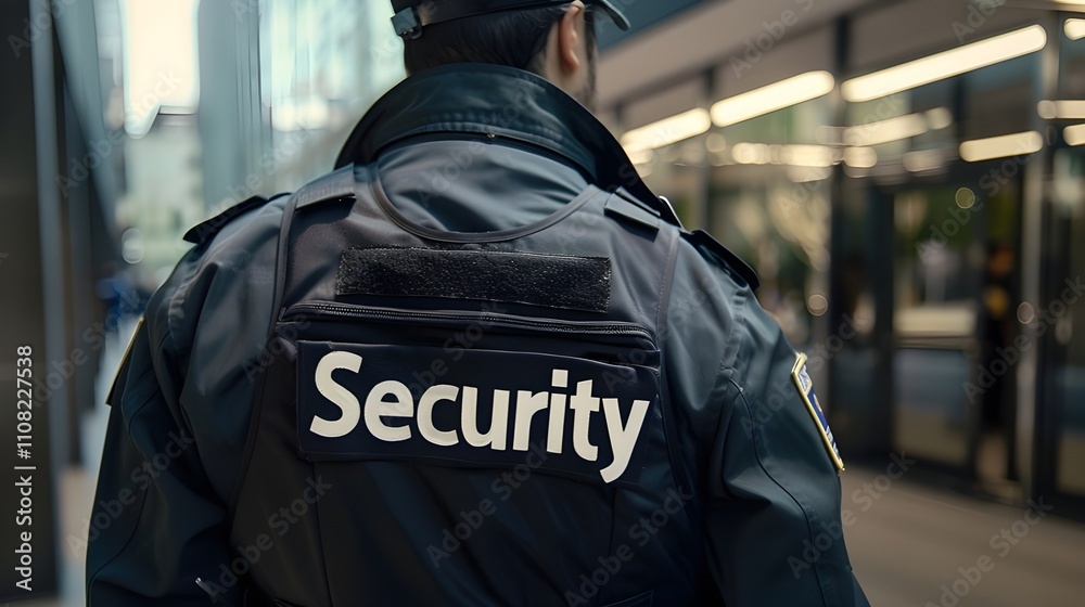 Fototapeta premium Airport security member 