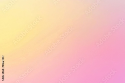 Soft glowing pastel pink to yellow gradient, abstract background