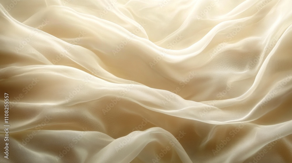 Obraz premium Elegant Silk Waves