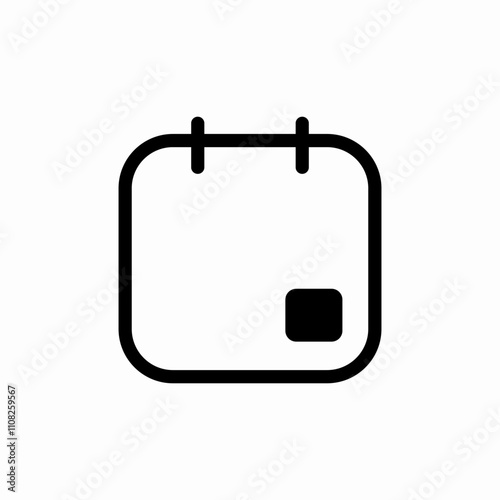 calendar day event mark icon sign vector