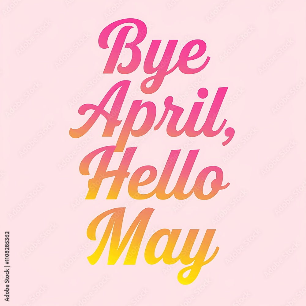 Farewell April Hello May Month Transition Design Farewell April Hello May Month Transition Design
