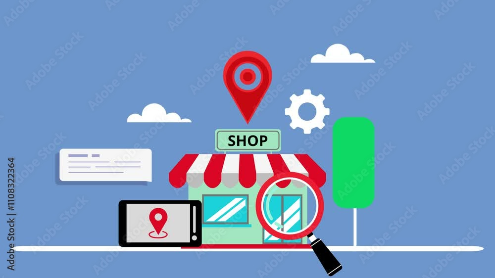 Empowering Local Visibility, A Dynamic Animation Exploring SEO Strategies and Map Search Optimization for Businesses