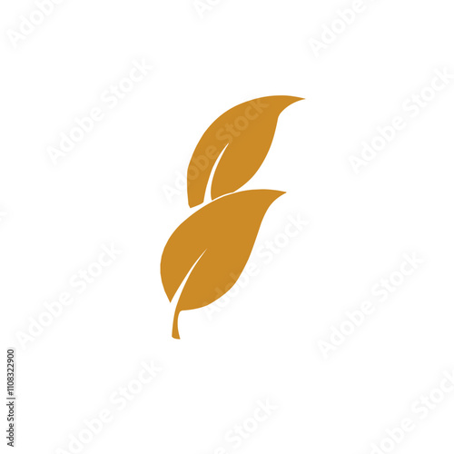 withered leaf vector