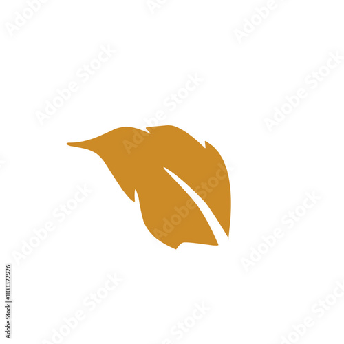 withered leaf vector