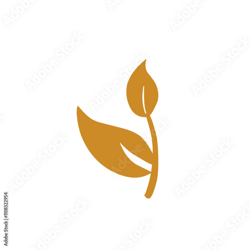 withered leaf vector