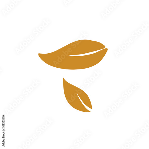 withered leaf vector