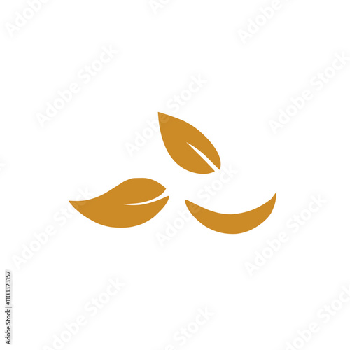 withered leaf vector