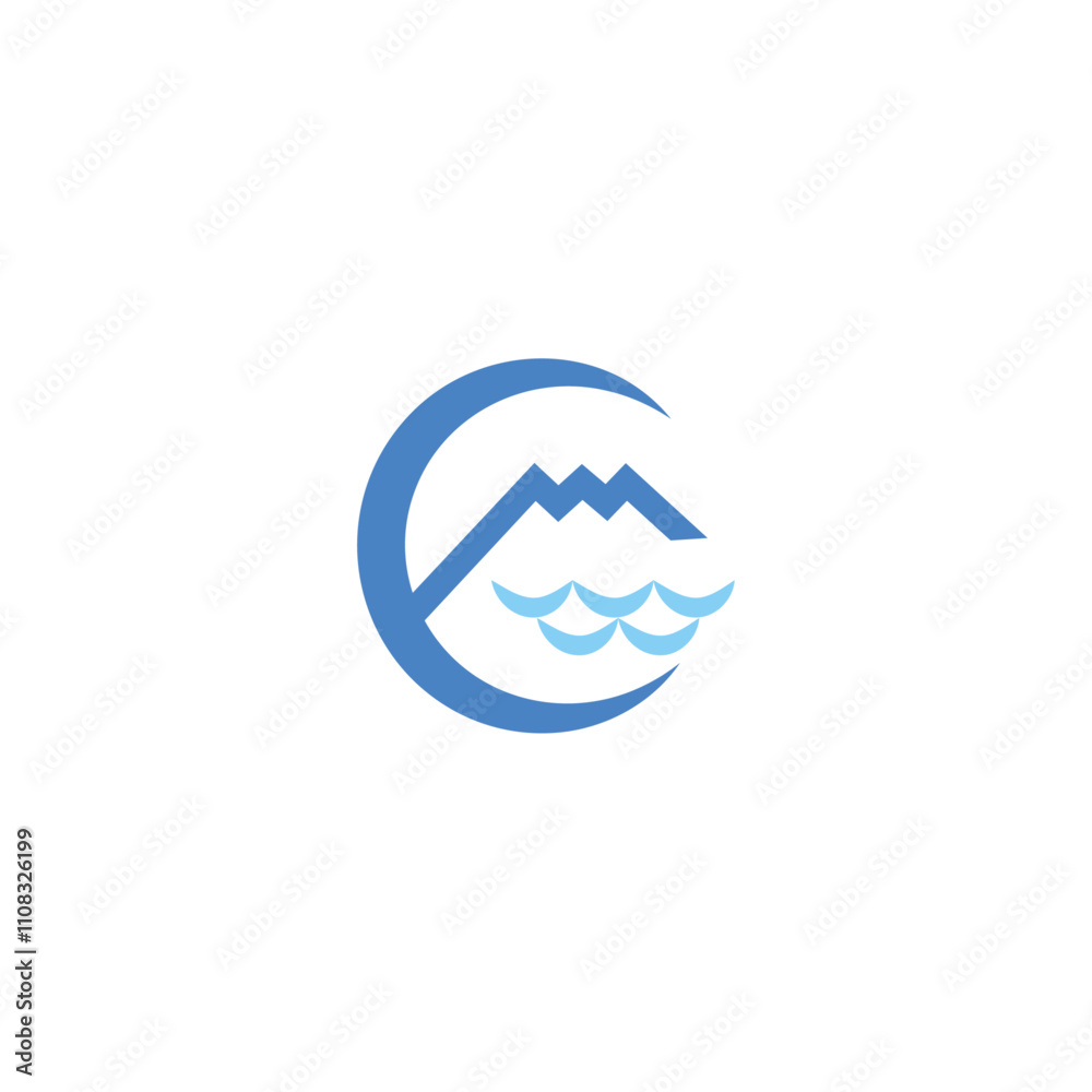 Obraz premium mountain river
