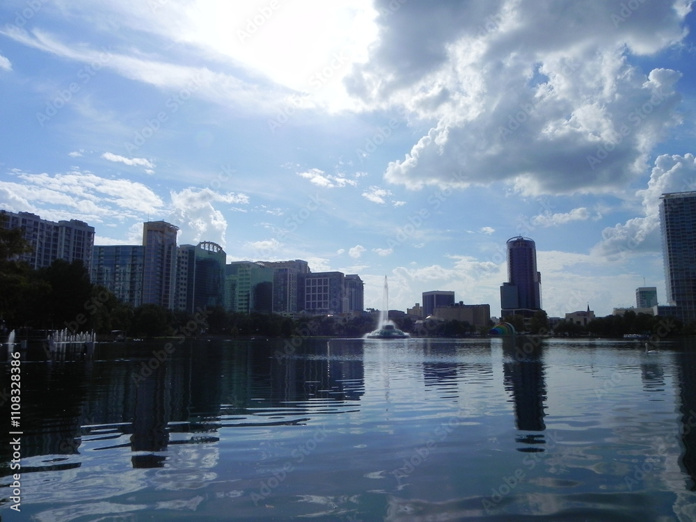 Obraz premium Paisaje Ciudad