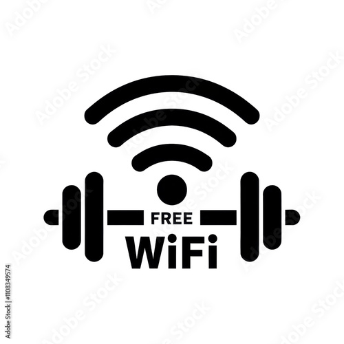 Free WiFi Icon for Connectivity and Online Access