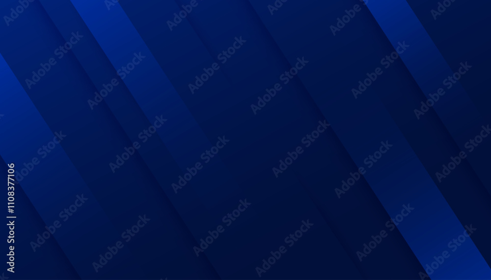 Obraz premium Abstract gradient dark blue stripes diagonal line geometric overlap design dynamic background