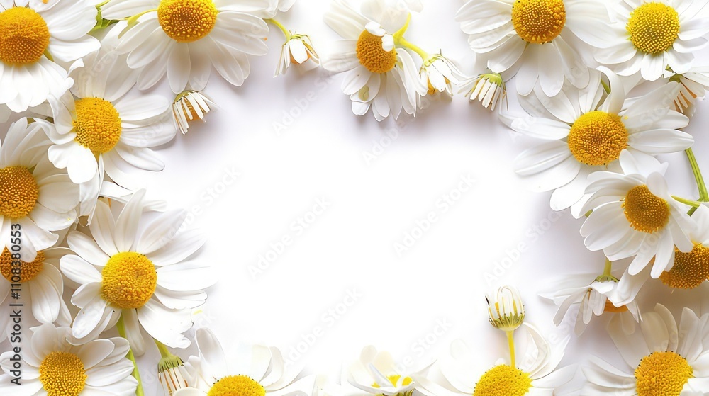 Obraz premium frame of flowers