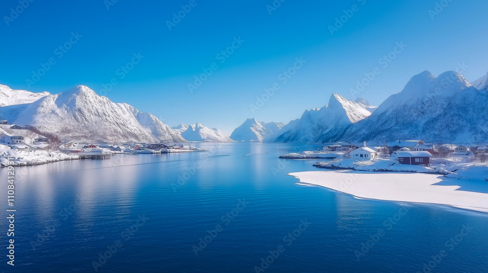 Obraz premium Arctic landscape 