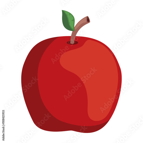 apple fruit cartoon