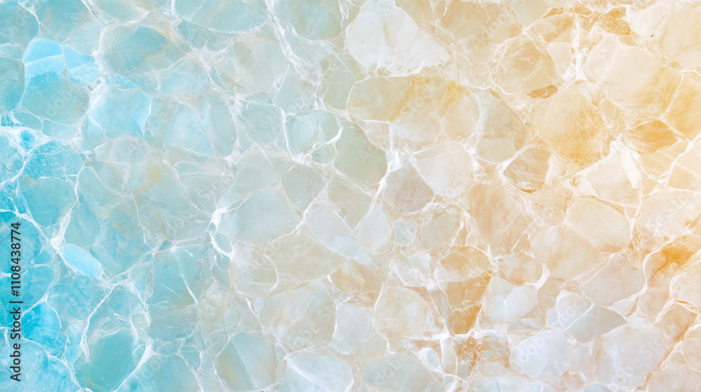 Obraz premium Closeup surface abstract marble pattern at the marble stone floor texture background 