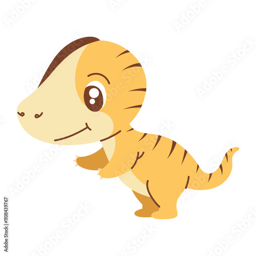 cute raptor dinosaur tender