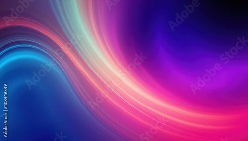 Wallpaper Mural a colorful abstract background with a curved design Torontodigital.ca