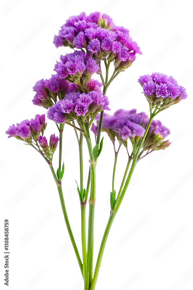 flowers isolated on white flowers isolated on white