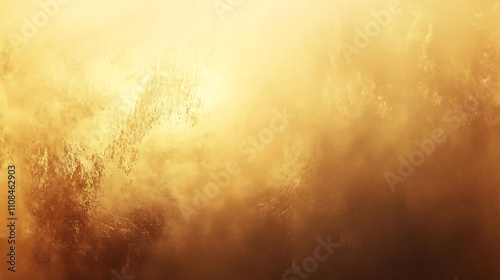 Luxurious Golden Textures and Glittering Spheres - Shimmering Metallic Background Collection