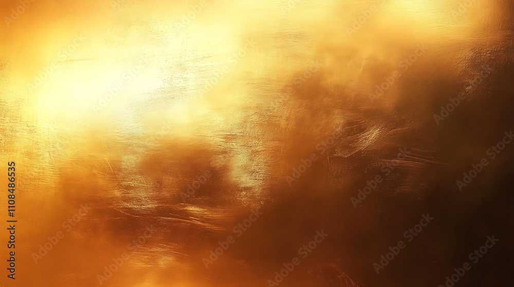 Obraz premium Luxurious Golden Textures and Glittering Spheres - Shimmering Metallic Background Collection