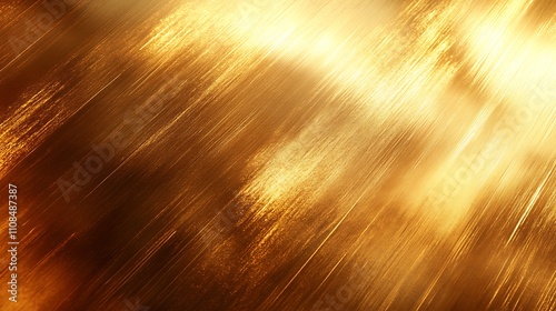 Luxurious Golden Textures and Glittering Spheres - Shimmering Metallic Background Collection