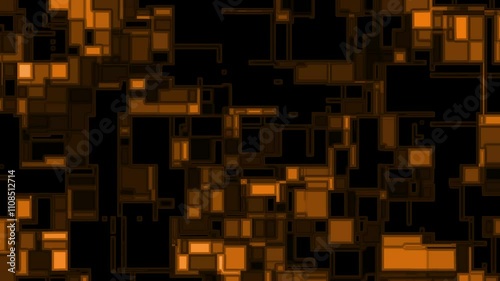 Gold and brown geometric pattern suitable for backgrounds, digital designs, art prints, packaging, and web graphics with a modern twist.