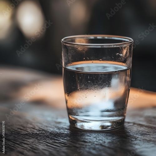 A refreshing glass of water underscores the importance of staying hydrated for maintaining good health, highlighting the role of proper hydration in overall well-being. photo