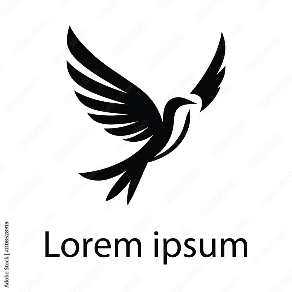 Fototapeta premium Bird Logo Design Template