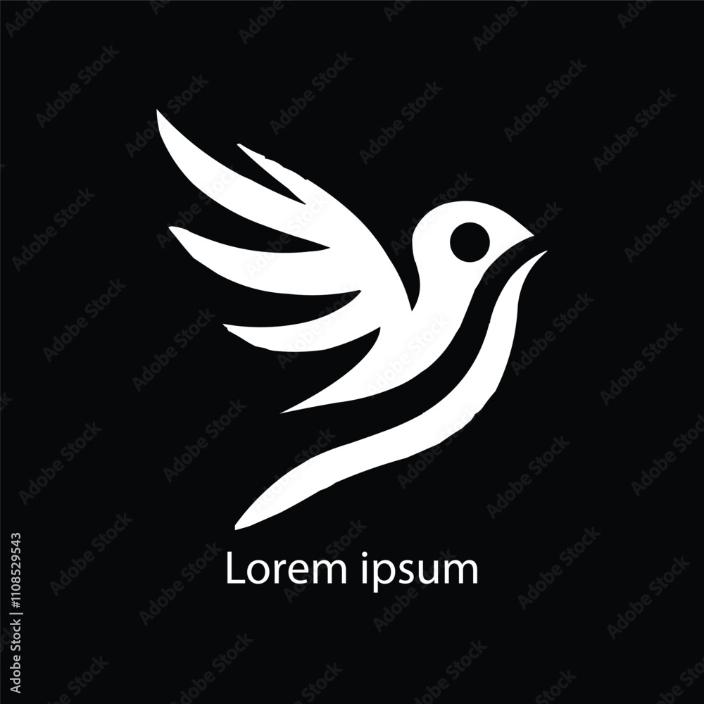 Obraz premium Bird Logo Design Template