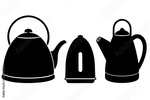 kettle silhouette.