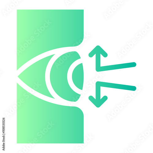 blind gradient icon