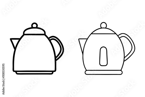 kettle silhouette.