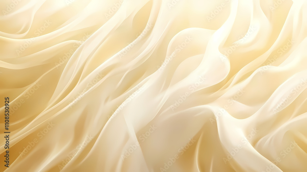 Fototapeta premium Ivory smoke: beautiful abstract backlighting. Gossamer. Illustration