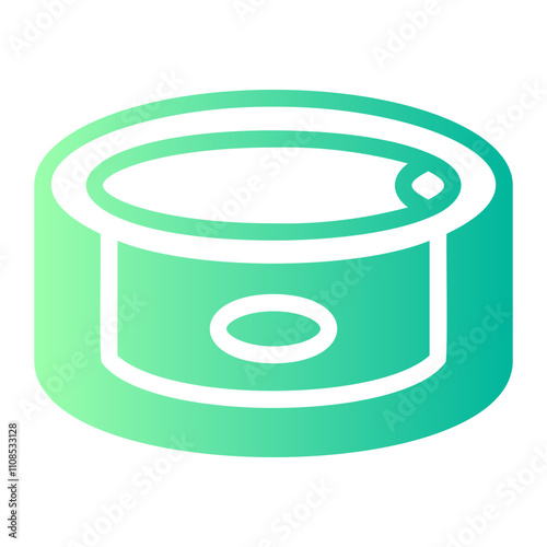 canned food Gradient icon