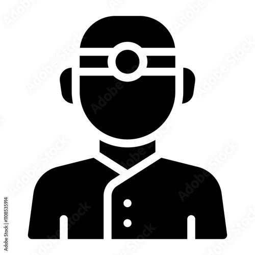 doctor glyph icon