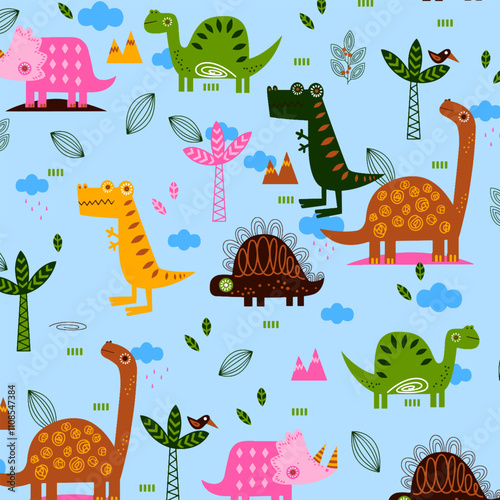 dinasaurus background suitable for home decore and wallpaper purpose
