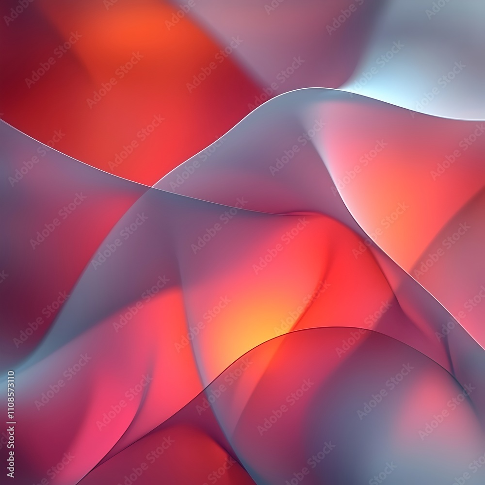 An abstract composition showcasing flowing waves in vibrant shades of red, orange, and blue, creating a dynamic interplay of light and shadow. An abstract composition showcasing flowing waves in vibrant shades of red, orange, and blue, creating a dynamic interplay of light and shadow.